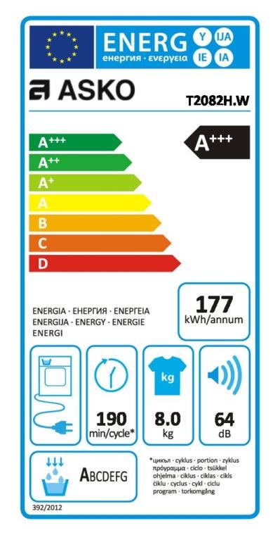 ASKO Wäschetrockner T2082H W