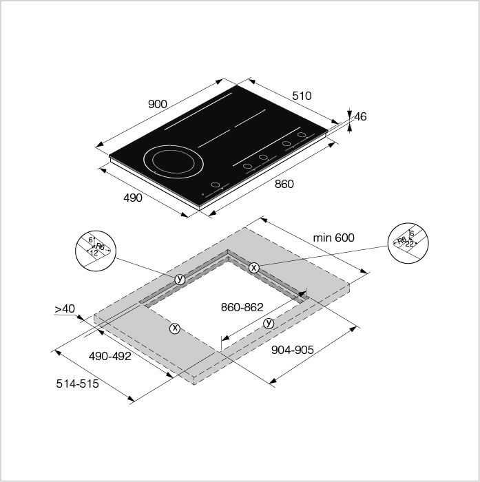 ASKO Induktionskochfeld HID925MFC