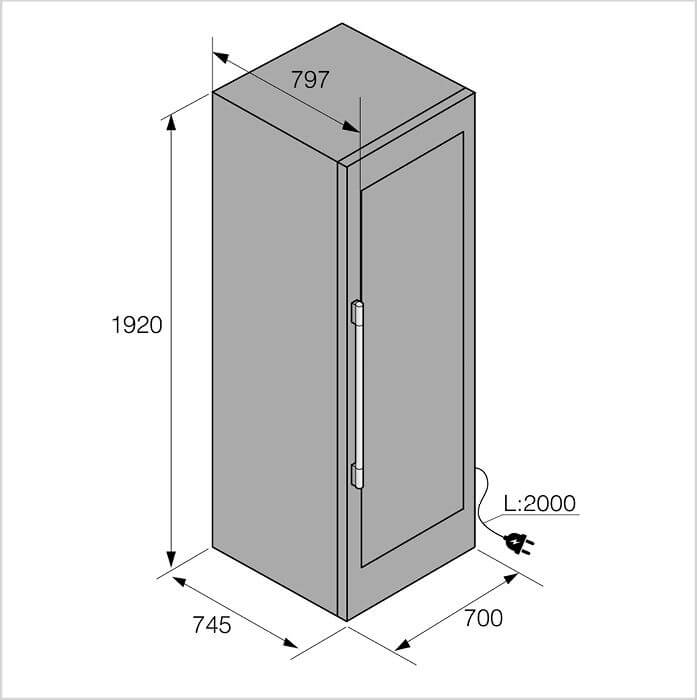 ASKO Weinschrank WCN111942G