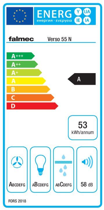 FALMEC Dunstabzugshaube – VERSO 55 N