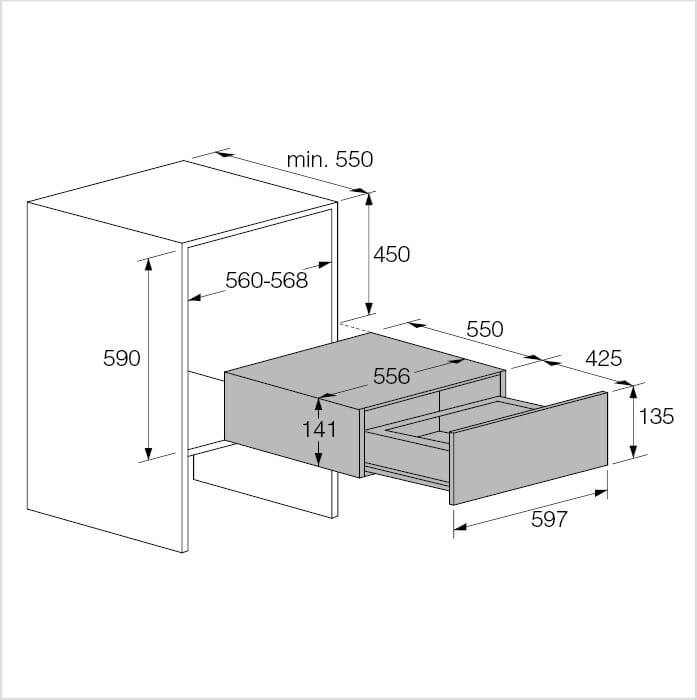 ASKO Vakuumierschublade ODV8128G